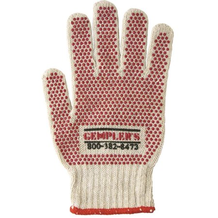 GEMPLERS Gemplers Cotton Knit Gripper Dot Gloves, Dozen Pair M59X-W